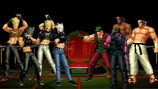 [KOF Mugen] Memorial | Benimaru Team vs Clark & Goro Team [ 4vs4 ]