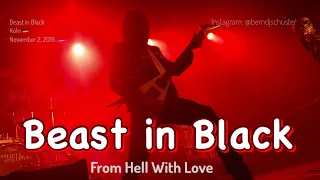 Beast in Black - From Hell With Love @Live Music Hall, Köln, Germany - November 2, 2019 4K LIVE
