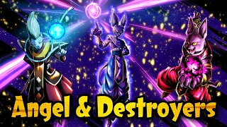 Angel & Gods Of Destruction | PVP | Rating Match | Dragon Ball Legends | Yes Gaming YT