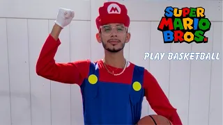 Super Mario Bros Play Basketball