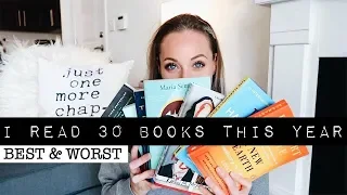 Best & Worst Books I Read This Year | WHAT TO READ IN 2019