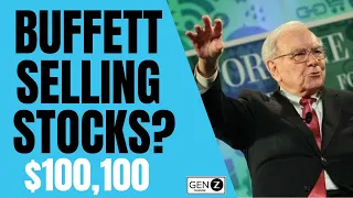 Warren Buffett Is SELLING Stocks Now! Berkshire Hathaway Portfolio Update!