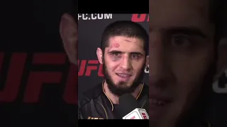 Khabib’s post-fight message to Islam 😆😆 #UFC284 #shorts