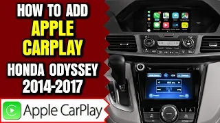 Honda Odyssey Apple Carplay - How To Add Apple Carplay Honda Odyssey 2014-2017 NavTool Interface