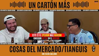 PODCAST | #UnCartónMás | COSAS DE MERCADO/TIANGUIS CON ULISES GALLEGOS | EP. 38 | VEINTE