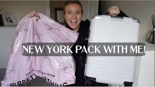 PACK WITH ME FOR NEW YORK | PLT TRY ON HAUL | ZOE HAGUE