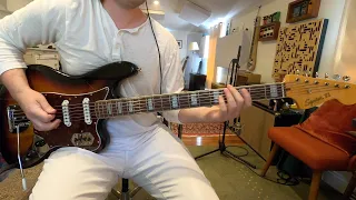 Helter Skelter- The Beatles (Bass Cover) Squier Bass VI