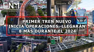 Avances del Tren El insurgente  y concluye rehabilitación de la Línea 12, 1° semana enero 2024, CDMX