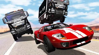 Epic Police Takedowns & Crashes 83 - BeamNG Drive | #CRASHdriven