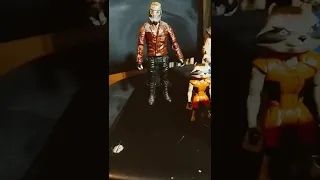 Guardians of the Galaxy action figures and Baby Groot