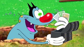 Oggy and the Cockroaches - The garden treasure (S04E50) CARTOON | New Episodes in HD