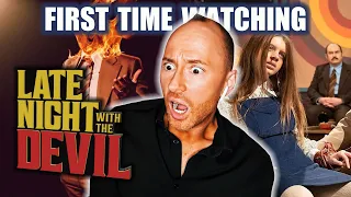Do NOT adjust your television! LATE NIGHT WITH THE DEVIL (2023) First Time Watching / Movie Reaction