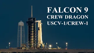 Live 📢 | SpaceX Falcon 9 Crew Dragon (Crew-1) Прямая трансляция