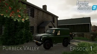 Purbeck Valley 1  | Welcome To The Farm | UK Map Conversion By MS Modding | Farming Simulator 22