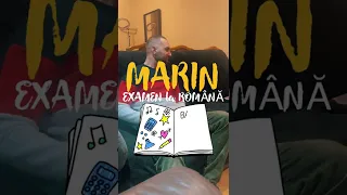 MARIN are EXAMEN la ROMÂNĂ 😂 Comedie, Bancuri și Glume