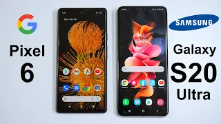 Google Pixel 6 Vs Galaxy S20 Ultra Speed Test | Camera Test