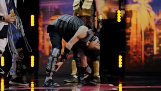 Unbelievable ! Dance Crew Delivers Mortal Kombat x Street Fighter Show - America's Got Talent 2019.