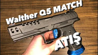 Walther Q5 Match Sf Expert Türkiyede İlk ve Tek Atış