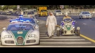 يوم لاينسى مع أسطول سيارات شرطة دبي الخارقة Full Day with Dubai Police Super Cars