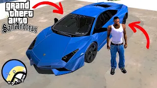 Secret Lamborghini Reventon Super Car Location in GTA San Andreas (Cheat Code)