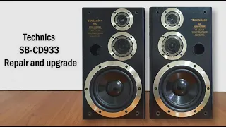 Technics SB-CD933 - Repair and upgrade