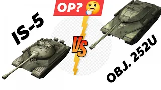 IS-5 Vs. OBJ. 252U 💥 WHO IS BETTER? 🤔 1 Vs. 1 ⚡ WOTBLITZ ⚡ WOTB ⚡ WORLD OF TANKS BLITZ