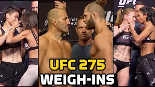 UFC 275 Official Weigh-In Video - MMA Fighting