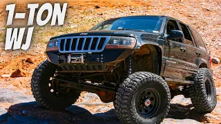 1-TON JEEP WJ VS MOABS MOST NOTORIOUS TRAILS!