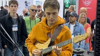 Matteo Mancuso Plays Spain NAMM 2024 @MatteoMancusoofficial