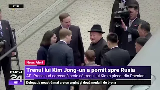 Kim Jong Un a plecat să se întâlnească cu Putin. Dictatorul nord-coreean merge cu trenul blindat