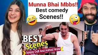 Best Scenes Of Munna Bhai M.B.B.S. | Boman Irani, Sanjay Dutt, Arshad Warsi Reaction!!
