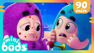 Contagious | Minibods | Mini Oddbods | Baby Oddbods | Funny Cartoons For Kids