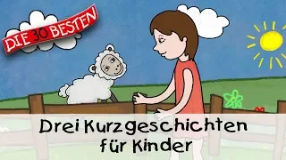 🥱 Drei Kurzgeschichten für Kinder (12 Min.) || Folge 6 - Gute Nacht Geschichten für Kinder