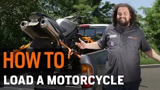 How To Load a Motorcycle Into a Truck at RevZilla.com