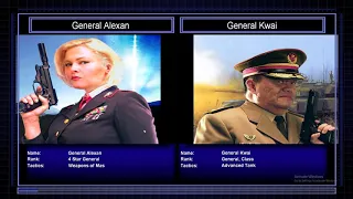 Command & Conquer: Generals - Zero Hour/USA Superweapon General vs. China Tank General