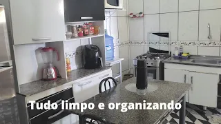 Faxina na cozinha