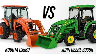 $5000 PRICE DIFFERENCE! KUBOTA L3560 VS JOHN DEERE 3039R