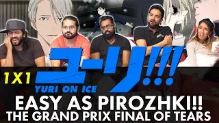 Yuri!!! On Ice - 1x1 Easy as Pirozhki!! The Grand Prix Final of Tears - Group Reaction