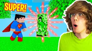 Minecraft, Ale Gramy Jako SUPERMAN!