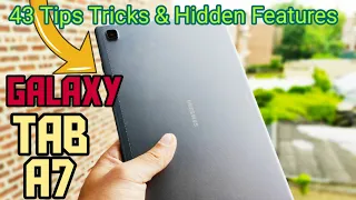 43 Tips and Tricks for the Samsung Galaxy Tab A7 | Hidden Features!