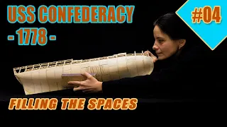 The biggest and most difficult ship model kit - #04 - USS CONFEDERACY