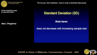 What statistical tests to use and when