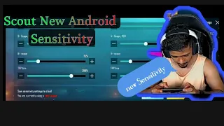 Scout New Sensitivity 2021 || Rog Phone 5G and Android Phone Sensitivity