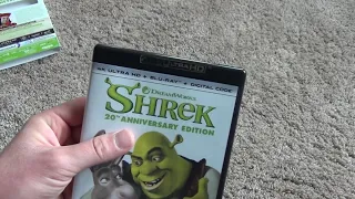 Shrek 20th Anniversary Edition 4K Ultra HD + Blu-Ray + Digital Code Unboxing