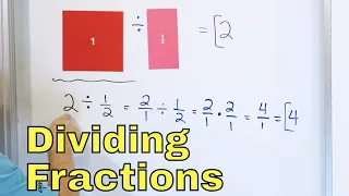 Learn how to Divide Fractions & Simplify - [6-2-13]