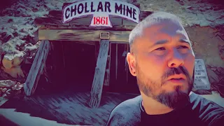 Exploring A GHOST TOWN Mine Cave (Ghost Adventures Location)