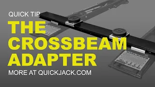 More QuickJack Accessories! The Crossbeam Adapter!