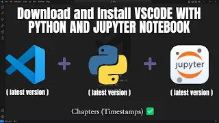 SETUP VSCODE LATEST VERSION WITH PYTHON AND JUPYTER NOTEBOOK ON WINDOWS PC ( 2024 guide )