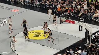 Partizan Real Madrid košarka 80:82 završetak utakmice