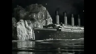 Titanic Iceberg Collision Scene Fixed (1953)